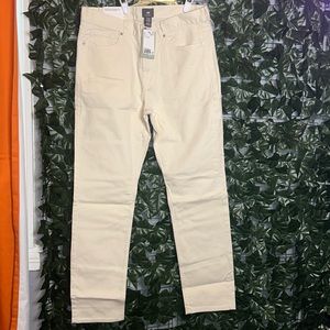 H&M Slim Fit Cotton Twill Pants